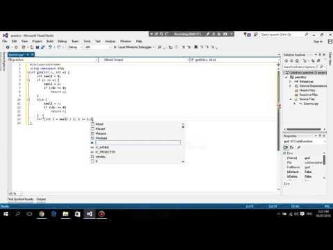 GCD/GCF(greatest common divisor) in C++
