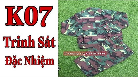 K07 Trinh Sát Đặc Nhiệm siêu hiếm | SƯU TẦM |