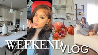 VLOG: SPEND THE WEEKEND WITH ME | KITCHEN MAKEOVER, SHOPPING &amp; MORE!