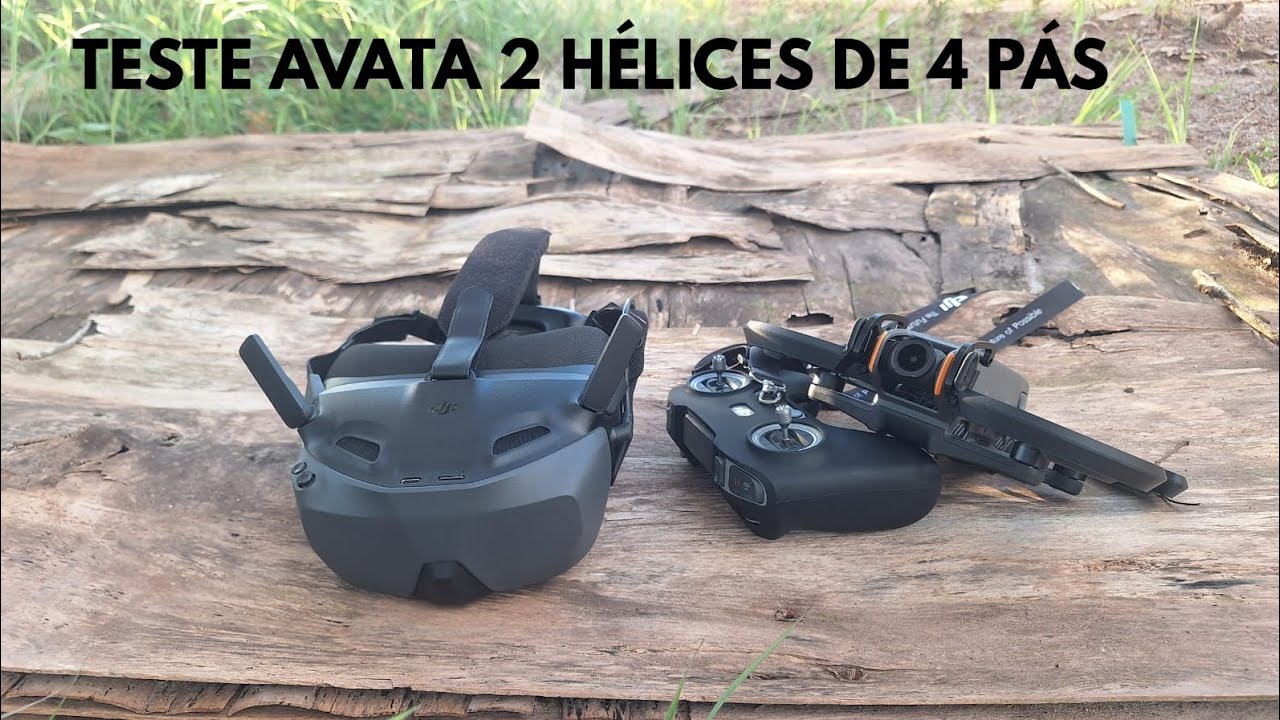 Vôo teste - up grade de hélices DJI Avata 2