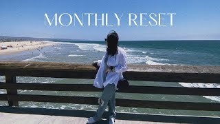 JUNE MONTHLY RESET WITH NOTION | finances and new goals