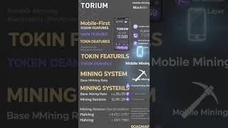 Torium Network is a blockchain project focused on combining mobile mining with an oriented Layer-1