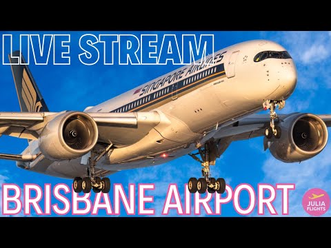 🔴 LIVE Morning RUSH at Brisbane Airport - Plane Spotting Australia (BNE/YBBN)