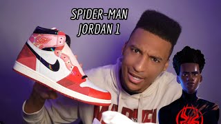 SPIDER-MAN JORDAN 1 NEXT CHAPTER UNBOXING & REVIEW
