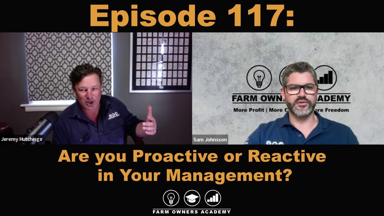 Episode 117 - Are you Proactive or Reactive in Your Management - YouTube
