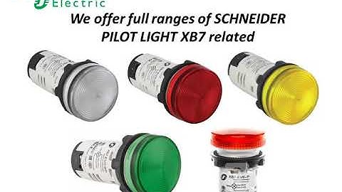 SCHNEIDER PILOT LIGHT XB7 video
