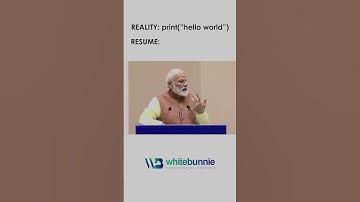 #Expectations vs #Reality: The Hilarious Truth Behind #Coder Resumes! 😂🚀 #Modi #Coding #Funny #viral
