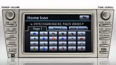Navigation (input home as destination) Camry Toyota of Slidell