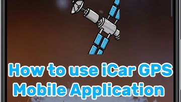How to use the iCar GPS Mobile Application via ID log in.