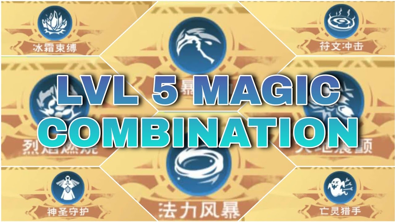 Utopia: Origin | Rune Magic lvl 5 Combination | Unlock All lvl 5 Rune ...