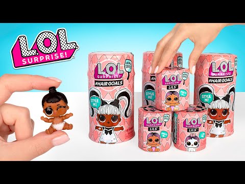 WOW! SECHS verschiedene L.O.L. Surprise Figuren aus der Makeover Serie!