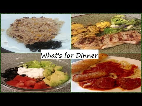 NEW WHAT'S FOR DINNER! QUICK AND EASY MEAL IDEAS