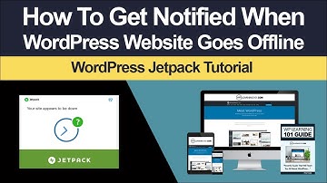 How To Get notified When Your WordPress Site Goes Offline With Jetpack (Step-By-Step Tutorial)