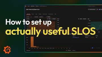 How to Set Up Actually Useful SLOs | Introduction to SLOs | Grafana Labs