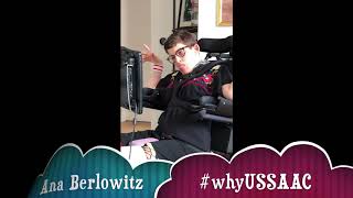 Why USSAAC 2020 -- Ana Berlowitz Why USSAAC 2020 -- Ana Berlowitz