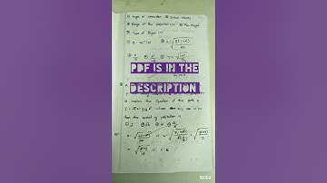 Motion in a plane chapter notes/ class 11/ hand written/ #shorts #physics