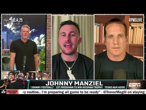 Johnny Football WARNS Arch Manning 🗣️ 'THE SEC IS COMING FOR YOU!' 😳 | The Pat McAfee Show