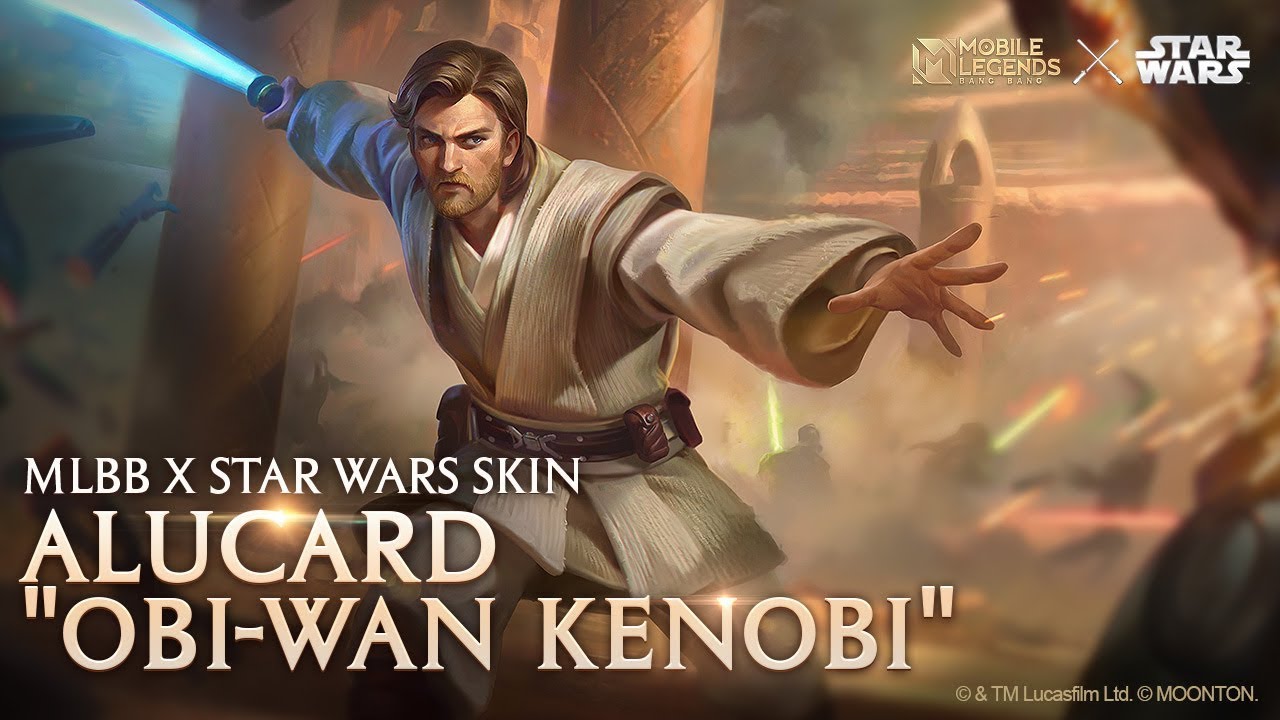 REVIEW Skin Alucard Star Wars OBI-WAN KENOBI, Giveaway Cek Deskripsi - Mobile Legends Livestream #14