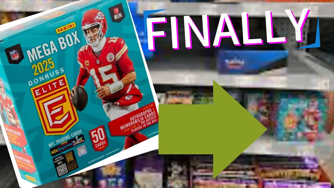 2025 DONRUS ELITE MEGA BOX  RIP. SO MANY NUMBERED CARDS🔥🔥🔥