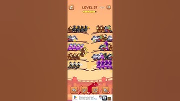 BIRD SORT 2 #game  COLOR PUZZLE GAME 🐦 LEVEL 37