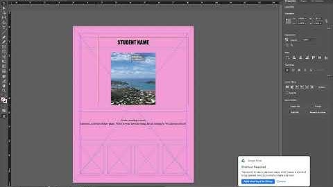 Yearbook Pages in InDesign