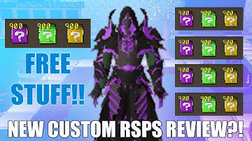 THIS CUSTOM SERVER RELEASED 3 DAYS AGO?! | FREE STUFF!! *ADDICTING* (HUGE GIVEAWAYS) - PwnLite RSPS