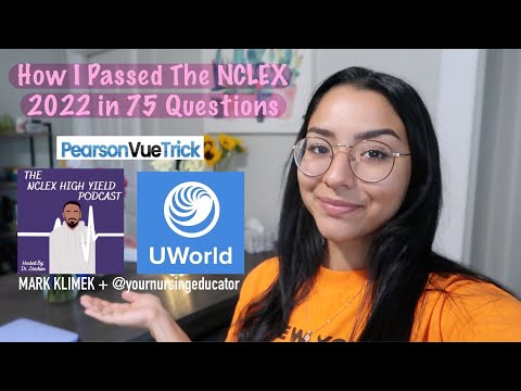 HOW I PASSED THE NCLEX RN 2022 *first try* IN 75 QUESTIONS