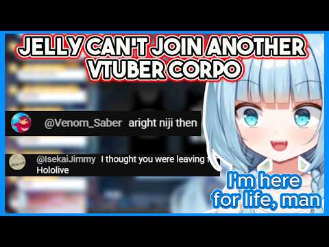 Jelly Explains Why She Can't Join Another VTuber Corpo 👀| Jelly Hoshiumi Clips #phaseconnect