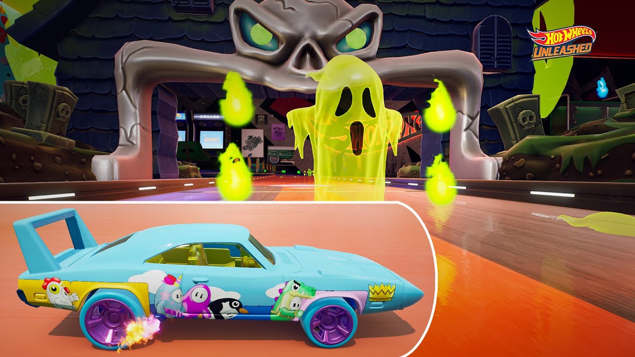 Fall Guys '69 Dodge Charger Daytona HWU on The Haunted House