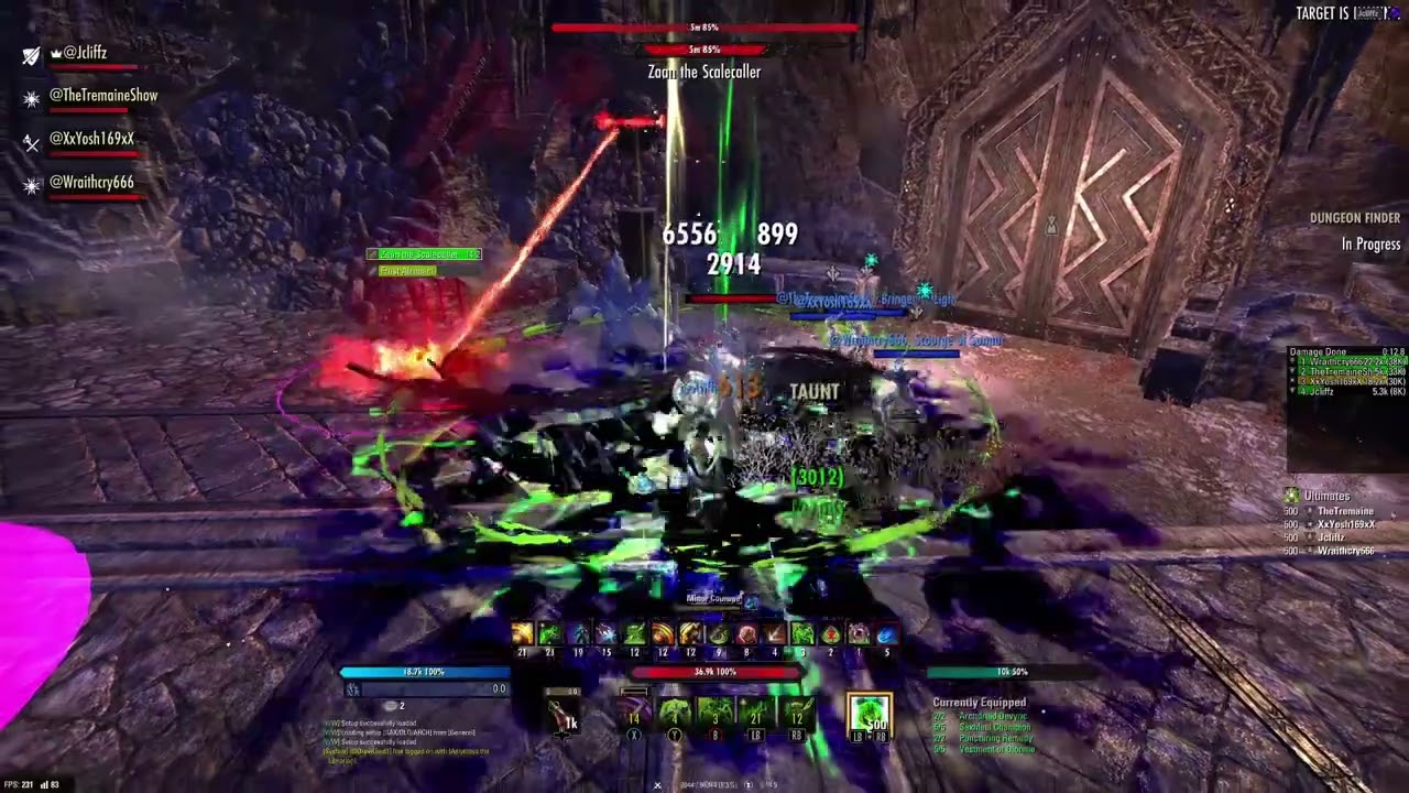 ESO Arcanist Tank | Scalecaller Peak HM | Nuke