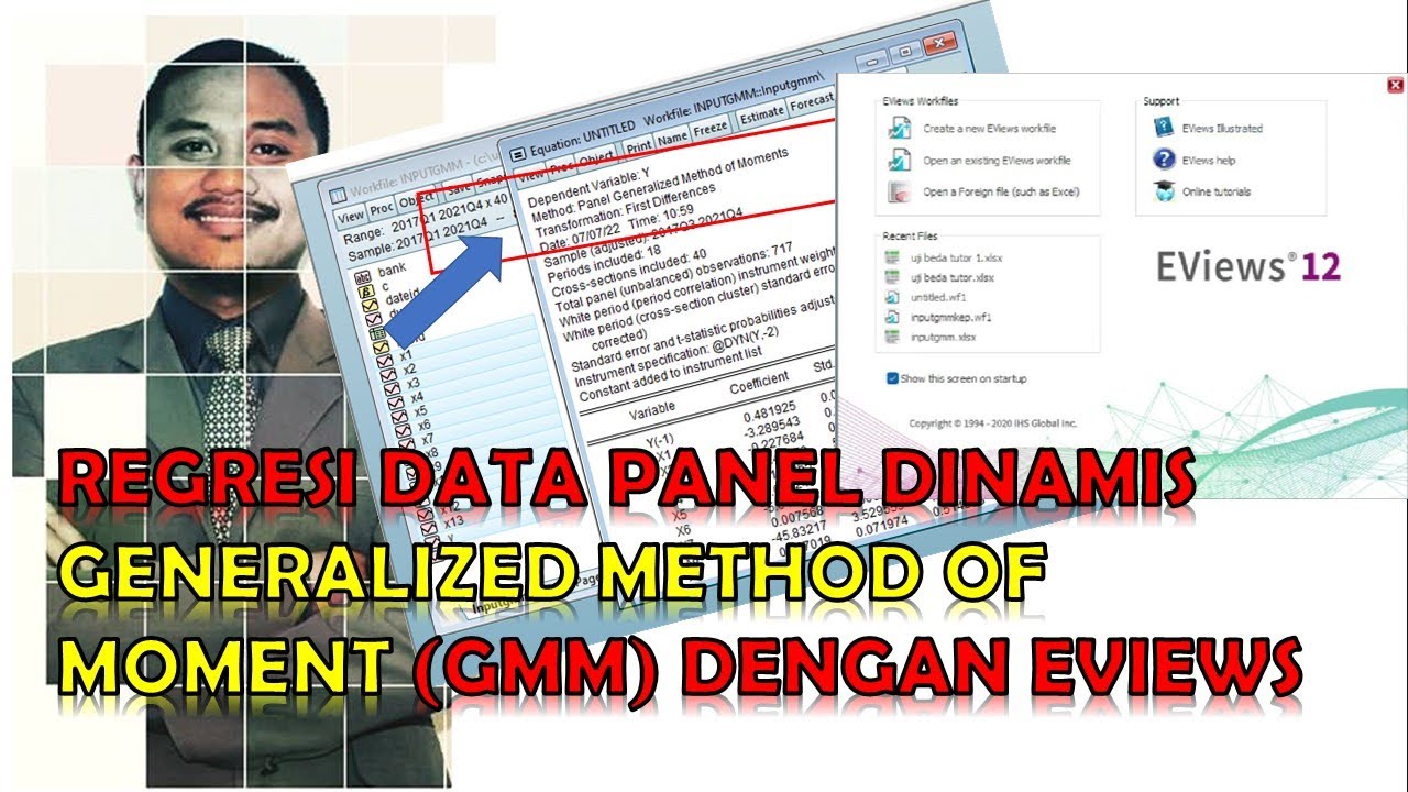Tutorial Regresi Data Penel Dinamis - Panel Generalized Method of ...