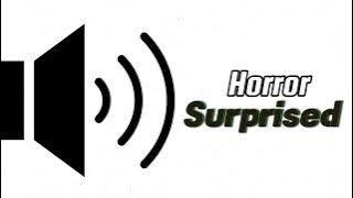 Surprised Horror - Free Sound Effects For Youtube Videos