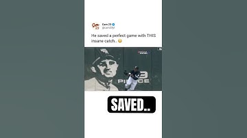 perfect game SAVED.. 😱