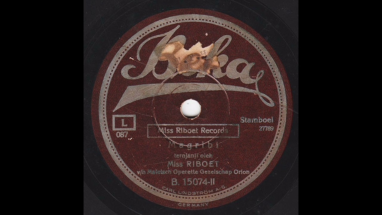 Miss Riboet - Magribi (1927)