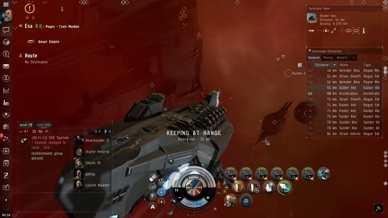 EVE Online free2play 45 Kiting YouTube