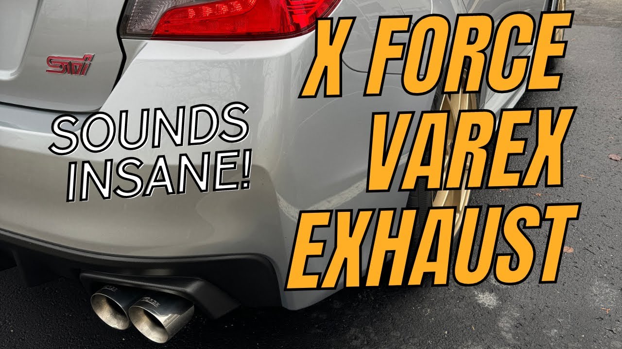 X Force Varex Catback Subaru WRX/STI Review and sound clips