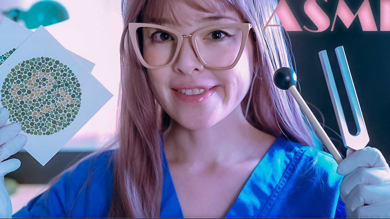 ASMR Most Detailed Cranial Nreve Exam Doctor Roleplay