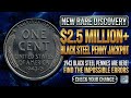 IMPOSSIBLE FIND! 😱 The Secret $2,500,000 Black Steel Penny - Hidden in Circulation
