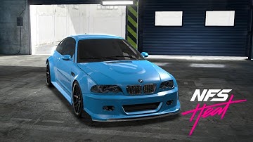 Need For Speed Heat Studio - BMW E46 M3 Customization