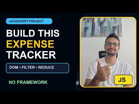 JavaScript Project Tutorial: Build an Expense Tracker
