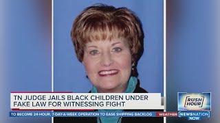 Tennessee judge jailed children using fake law, report says