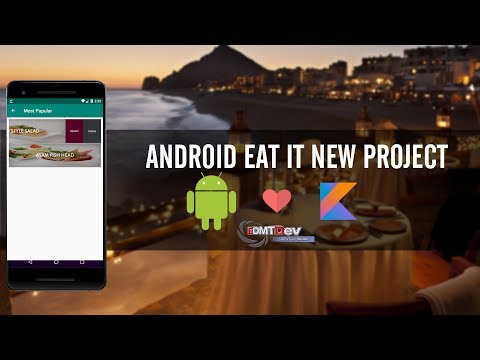 Kotlin Android Tutorial - New Eat It part 77  Server App Delete Category