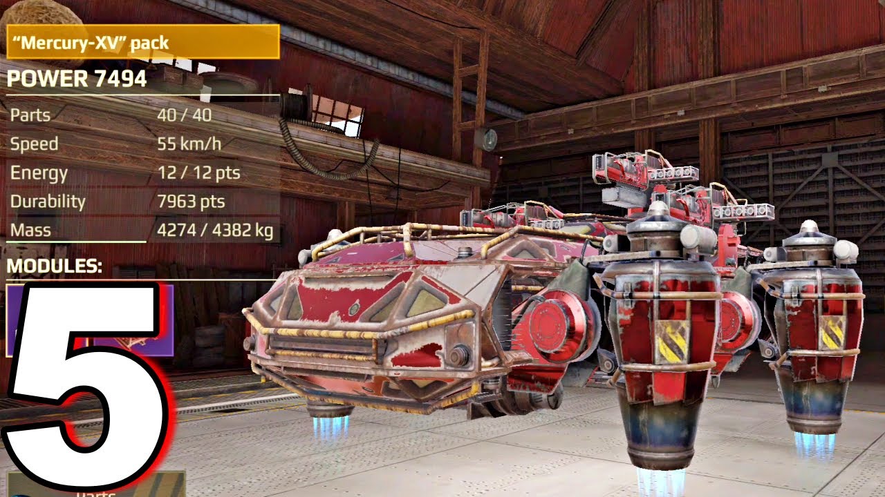 Playing With Mercury-XV Crossout Craft Car Battle Arena Multiplayer