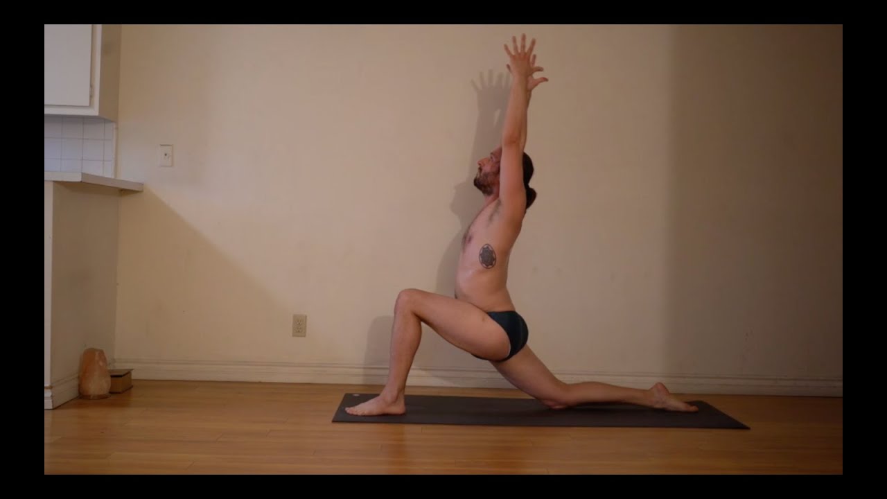 Beginner's Sun Salutation C (Surya Namaskar C) Flow w/ Handsome Hunk Yogi Parks