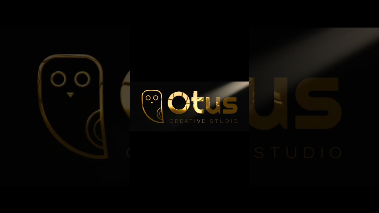 Otus Creative Studio | Official Animated Logo  | Creative Excellence in Motion 