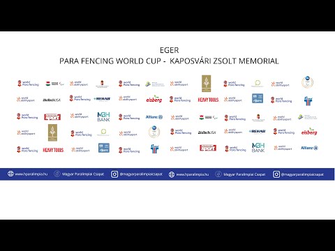 2025 Para Fencing World Cup | Eger, Hungary | Men’s Epee, Women’s Sabre | Piste 4 | Day 2