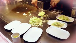2018/05/21於苗栗頭份紅雅鐵板燒料理享用晚餐!