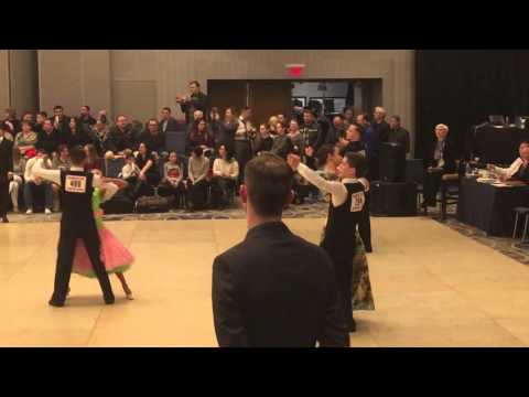 Universal Ballroom Dance Center -Caitlin & Illan -quickstep/silver/MAC2016