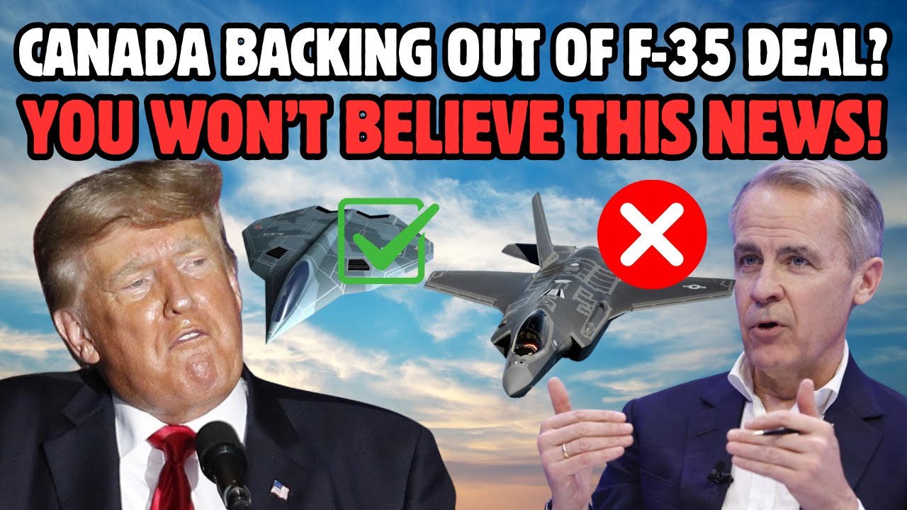 CANADA DUMPS F-35?! Shocks US with UK Fighter Jet Deal! Betrayal or Smart Move?