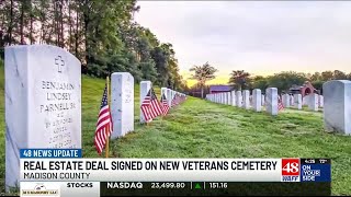Proposed North Alabama veterans cemetery takes next step with pending land approval